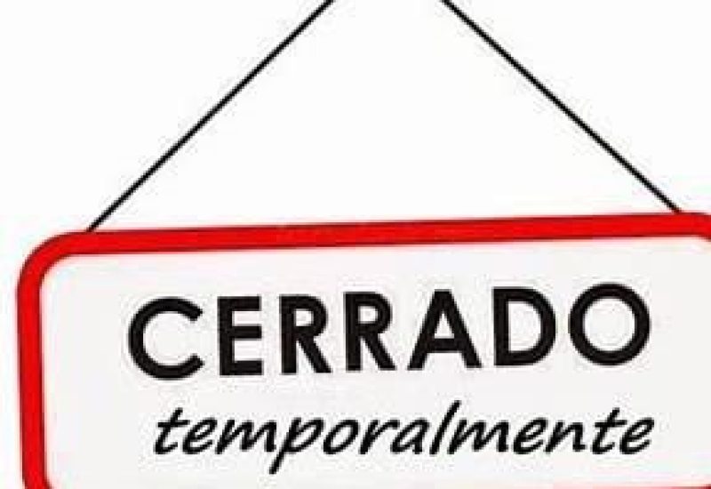 Cierre temporal de AFAE