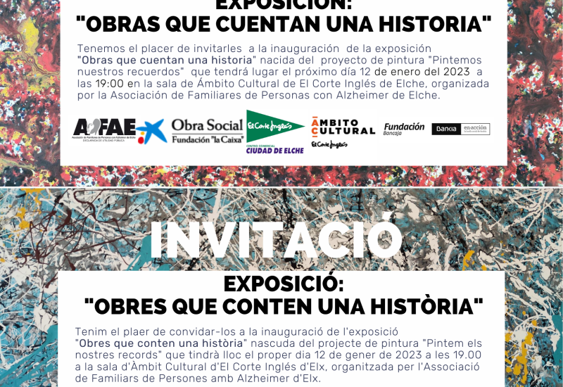 Obras que cuentan una historia.